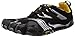 Vibram Men's KMD LS Cross Training Shoe, Black/Silver/Grey,41 EU/9-9.5 M US