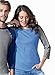 LAT Women Fine Jersey Raglan 3/4 Sleeve Baseball Tee (3530)