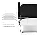 Lavievert Soft Neoprene (Water Resistance) Surface Sleeve Microsoft Surface Case Simple and Elegant Bag (Easy to Open & Close) for Microsoft Surface 2 / Surface Pro 2 / Surface RT - Black