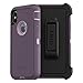 OtterBox DEFENDER SERIES SCREENLESS Case Case for iPhone Xs & iPhone X - Retail Packaging - PURPLE NEBULA (WINSOME ORCHID/NIGHT PURPLE)