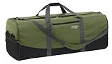 Lewis N Clark Uncharted 900D/Zipper Duffel Bag (Green, 18x40-Inch)