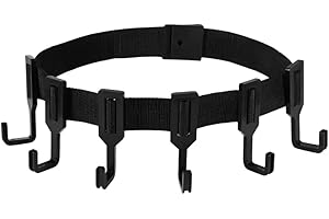 46 Piece Tree Hook and Webbing Strap Set for Camping, Nylon and Plastic Components, Designed for Hanging For Outdoor Equipmen