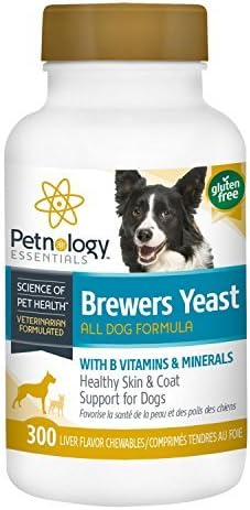 Petnology Brewers Yeast Chewable, 300 Count by Petnology
