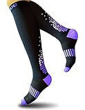 Compression Socks Women 20-30mmhg Knee high or Men - Best Stockings for Running, Medical, Athletic, Edema, Diabetic, Varicose Veins, Travel, Pregnancy, Shin Splints.
