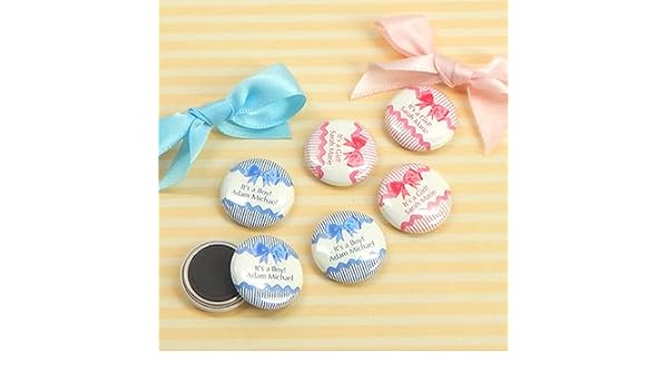 Amazon Com Baby Shower Personalized Magnets 1 Health Personal