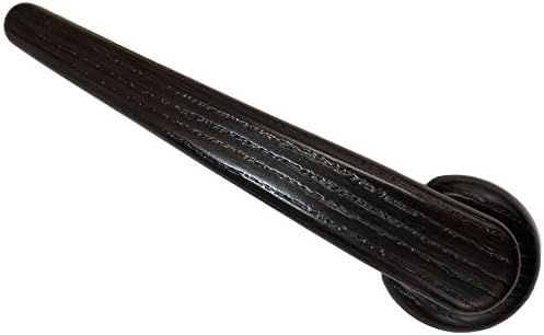 True Choice 5/8" Square Mount 9 1/2" Dark Walnut Finish Plastic Replacement Recliner Handle