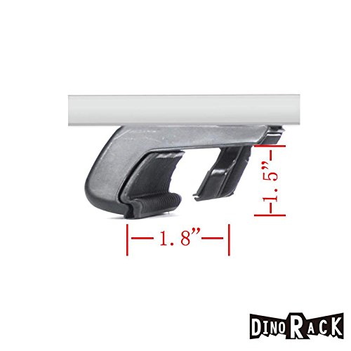 1 set of 2 55" Universal Aluminum Roof Rack Cargo Cross Bars Luggage