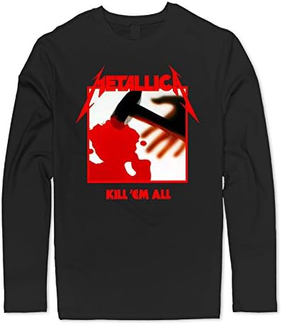 Metallica Kill 'Em All T Shirts Funny Shirts Cool Personalized Shirt Longsleeve