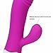 YJYdada Vibrators Handheld Massager,Double Vibrating Female Vibrator-Double Stimulation From Inside and Out