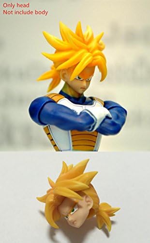 JacksDo SHF Dragon Ball Super Saiyan II Trunks head (no body) for Bandai Vegeta