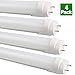 B2ocled-2FT T8 LED Tube Light 9W 6500K,Dual-End Powered (Cool White Glow),Frosted Cover ,G13 Fluorescent Light Bulbs Replacement,4-pack