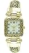 Moulin Women's Elegant Medallion Cuff Gold Watch #12036.74068
