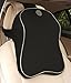 Anyshock Car Headrest Memory Foam Car Neck Pillow Travel Auto Head Neck Rest Cushion with Ergonomically for Adjust Sitting Position Relief Pain of Back/Spine/Coccyx in Travel/Office/Home/Car(Black)