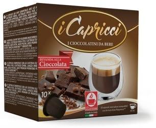 90 Nespresso Compatible Coffee Capsules Tiziano Bonini pods (Hot Chocolate)