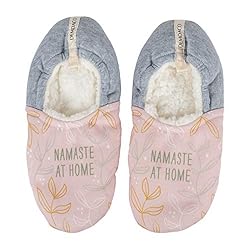 DEMDACO Namaste At Home Pink Plush Soft Fleece