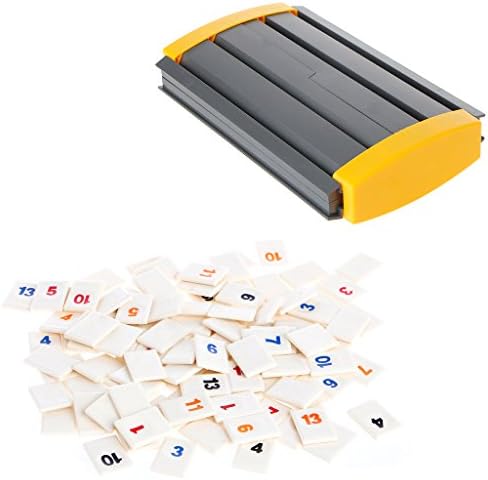 UKnowsThe Original Digital Board Game Israel Mahjong Rummikub 106 Tiles Family Travel