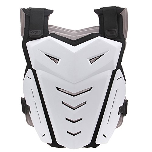 Possbay Chest Back Protector, Body Vest Armor Protective for Motocross Riding Skating Skiing Scooter