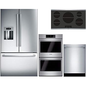 Amazon Com Bosch 4 Piece Kitchen Package With B26ft50sns 36