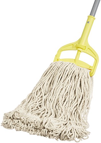 image for AmazonBasics Loop-End Synthetic Commercial String Mop Head, 1.25 Inch 