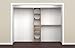 ClosetMaid 1936440 SuiteSymphony Modern 16-Inch Closet Organizer with Shelves and 2-Drawers, Natural Gray