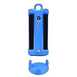 Fintie Protective Case for Amazon Tap - Light Weight Shock Proof Silicone Sling Cover Compatible with Amazon Tap Charging Cradle, Blue