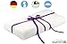 Memory Foam Pillow Contour for Back Pain, Neck and Travel - ON MASSIVE PROMOTION - Reduces Snoring, Aligns Spine, Stays Cool - Also Used As Maternity Pillow, Body Pillow, Seat Cushion, Wedge - Free Bonus Sleep Mask, Ear Plugs, Sleep Ebook - Not Decorative or Pet Pillow