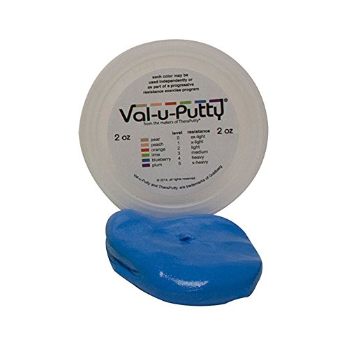 10-3904 Exercise Putty, 2 oz. Capacity, Heavy, Blueberry