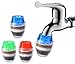 JUNMAO Faucet Water Filter Purifier Kitchen Tap Filtration Activated Carbon Removes Chlorine Fluoride Heavy Metals Hard Water Softener Water Tap Filter (3PCS)