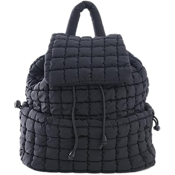 Amazon.com | CONTAIL 18L Women Puffy Backpack,Qulited Puffer  display picture 1