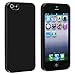 TPU Rubber Skin Case For iPhone 5 / 5S - Black Jelly