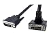 StarTech.com 6 ft 90 Degree Down Angled Dual Link DVI-D Monitor Cable M/M - Male to Male 25 pin DVI-D Video Cable Black 6 Feet - 2560x1600 (DVIDDMMBA6)