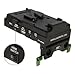 Lanparte Battery Back Pack Plate Adapter Power Supply Pinch With Internal HDMI Splitter for Sony V-shoe V-Mount V-Lock Battery External / for DSLR Camera Video Light