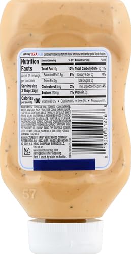 HEINZ KRANCH KETCHUP & RANCH SAUCE MIX (19 OZ BOTTLE)