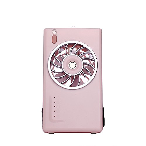 Chezaa Mini Fan,Portable USB Camera Spray Fashion Fan (Pink) - Thumbnail 2