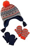 Simple Joys by Carter's Baby Boys' Toddler Hat and Mitten Set, Fairaisle, 2T-5T