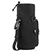 Barbarians Water Bottle Carrier, Bottle Pouch Holder with Adjustable Shoulder/Hand Strap with 2 Pockets for 16oz 17oz 20oz 24oz 25oz 32oz 40oz, Black