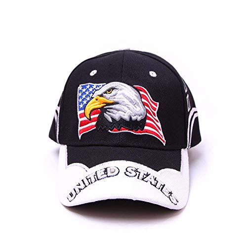 Chirpa Womens Mens Unisex Summer Outdoors Eagle Visor Baseball Cap Adjustable Hat
