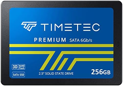 Timetec 256GB SSD 3D NAND SATA III 6Gb/s Inch 7mm Read