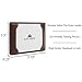 Tony Perotti Italian Leather Pocket Index Card Holder 3x5 - Portable Index Card Case - Memo Jotter Note Card Case Holds 3
