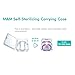 MAM Attitude Pacifier (2 pack, 1 Sterilizing Pacifier Case), Pacifiers 6 Plus Months, Best Pacifiers for Breastfed Babies, Baby Pacifiers, Baby Girl, Designs May Vary