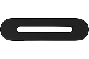 Kingston Brass TC4020 Made to Match Bathtub Overflow Hole Cover, 4-1/8'' (L) x 1-1/16'' (W) x 7/16'' (H), Matte Black