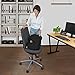 bonmedico Orthopedic Seat Cushion Large - Home Office Non-Slip & Memory Foam Seat Pillow to Relieve Back, Sciatica & Coccyx/Tailbone, for Office Chair Cushion, Car Seat Cushion Or Wheelchair, Blue
