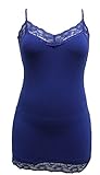 Zenana Outfitters Women's Plus Size Zenana Basic Long Layering Lace Cami