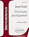 Giono, Un roi sans divertissement (Résonances) by 