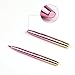 Z'OREYA Lip Brush, Fashion Gradient Color Retractable Lip Brush for Lipstick Gloss Makeup, Great Travel Portable Vanity Lipstick Lip Brush Tool