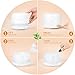 Aromatherapy Essential Oil Diffuser 4-in-1 Aiho 500ml Ultrasonic Cool Mist Humidifier with 4 Timer Settings and 7 Color LED Changing Decor Lamps for Office Bedroom Yoga