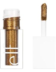 e.l.f. Cosmetics Liquid Glitter Gel Eyeshadow, Dirty Martini, 0.10 Fl. Ounce, Dirty Martini, 0.10 Fl Ounce