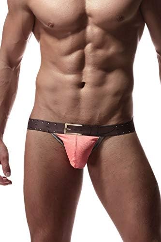Joefeel Mens Jockstrap Cotton Low Rise Bulge Pouch Underwear