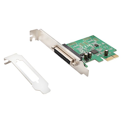 IO Crest 1 Port DB25 Parallel Printer Lpt1 PCI-Express 2.0 X1 Card Components Other SI-PEX10011