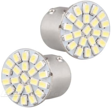 GIYAN 22 Smd Led Indicator Bulb Turn Signal Bulb For Hero Karizma (Pack Of 2) (white)